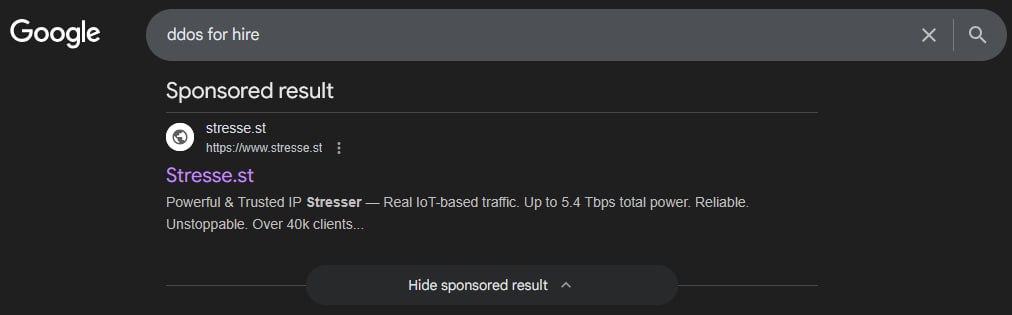 Sponsored result performance